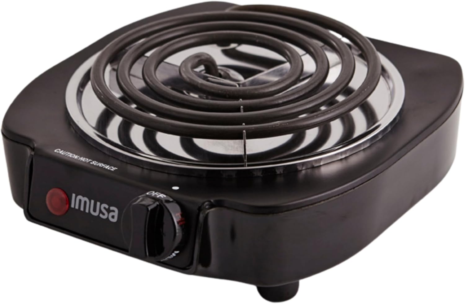 IMUSA Single Electric Burner, Black